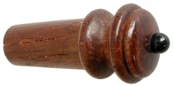 Hill Vln.Endpin,rosewood/black