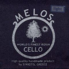 Melos Mini Cello Rosin, light
