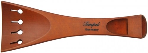 Tempel French Style Viola Tailpiece, Boxwood with Mammoth fret