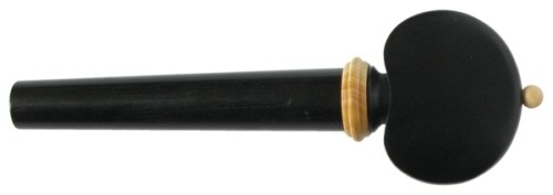 Tempel Hill Style Cello Peg, Ebony with Boxwood accents