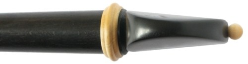 Tempel Hill Style Cello Peg, Ebony with Boxwood accents