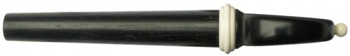 Tempel Heart Cello Peg, Ebony with Mammoth accents