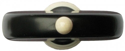 Tempel Heart Cello Peg, Ebony with Mammoth accents