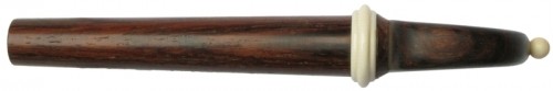 Tempel Heart Cello Peg, Rosewood with Mammoth accents