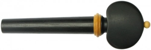Tempel Hill Style Viola Peg, Ebony with Boxwood accents