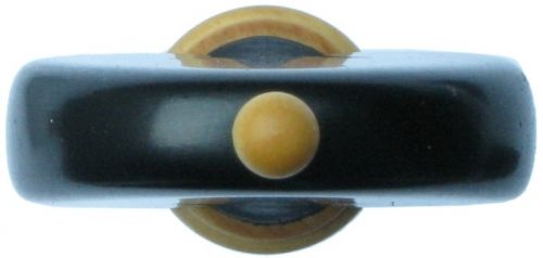 Tempel Heart Viola Peg, Ebony with Boxwood accents