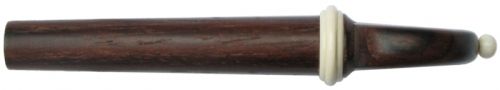 Tempel Heart Viola Peg, Rosewood with Mammoth accents