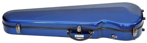 JW Contour violin case, blue