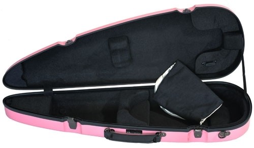 JW Rocket violin case, pink