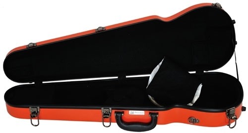 JW Contour violin case, orange